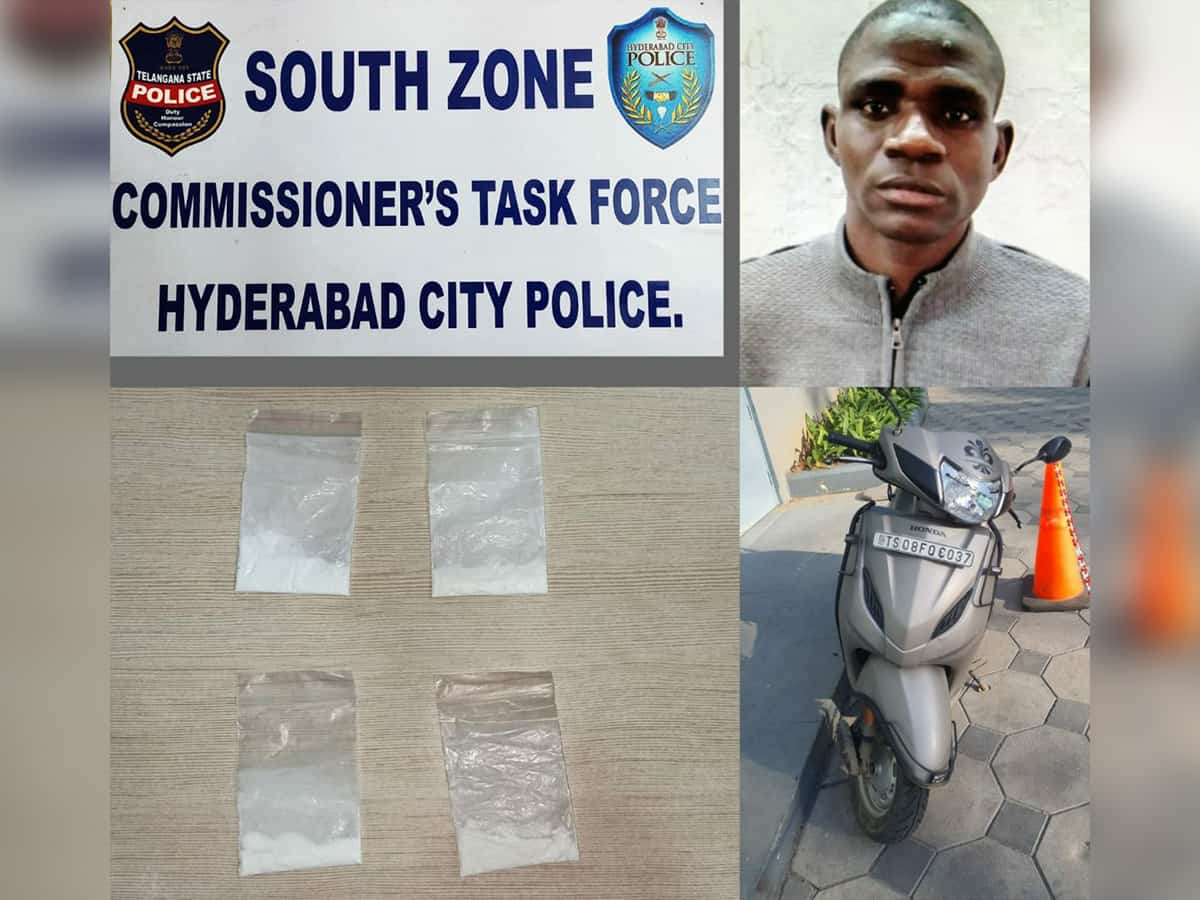 Hyderabad: Task force arrests Nigerian drug peddler
