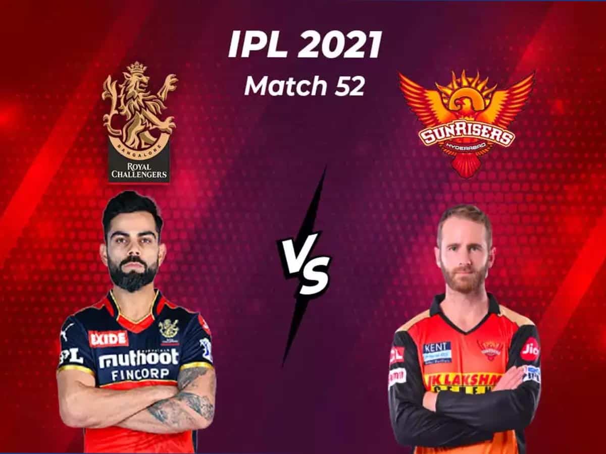 IPL 2021: Bangalore win toss, elect to bowl first against Hyderabad