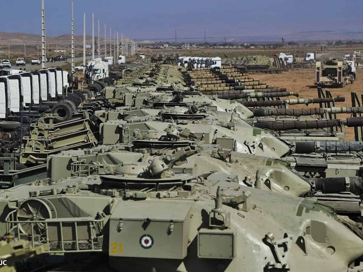 Iran holds military exercises near Azerbaijan border