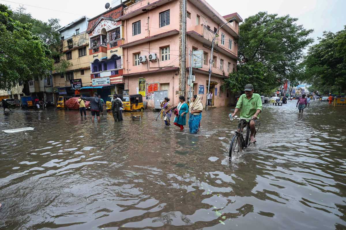 In Pics: Rains in Chennai