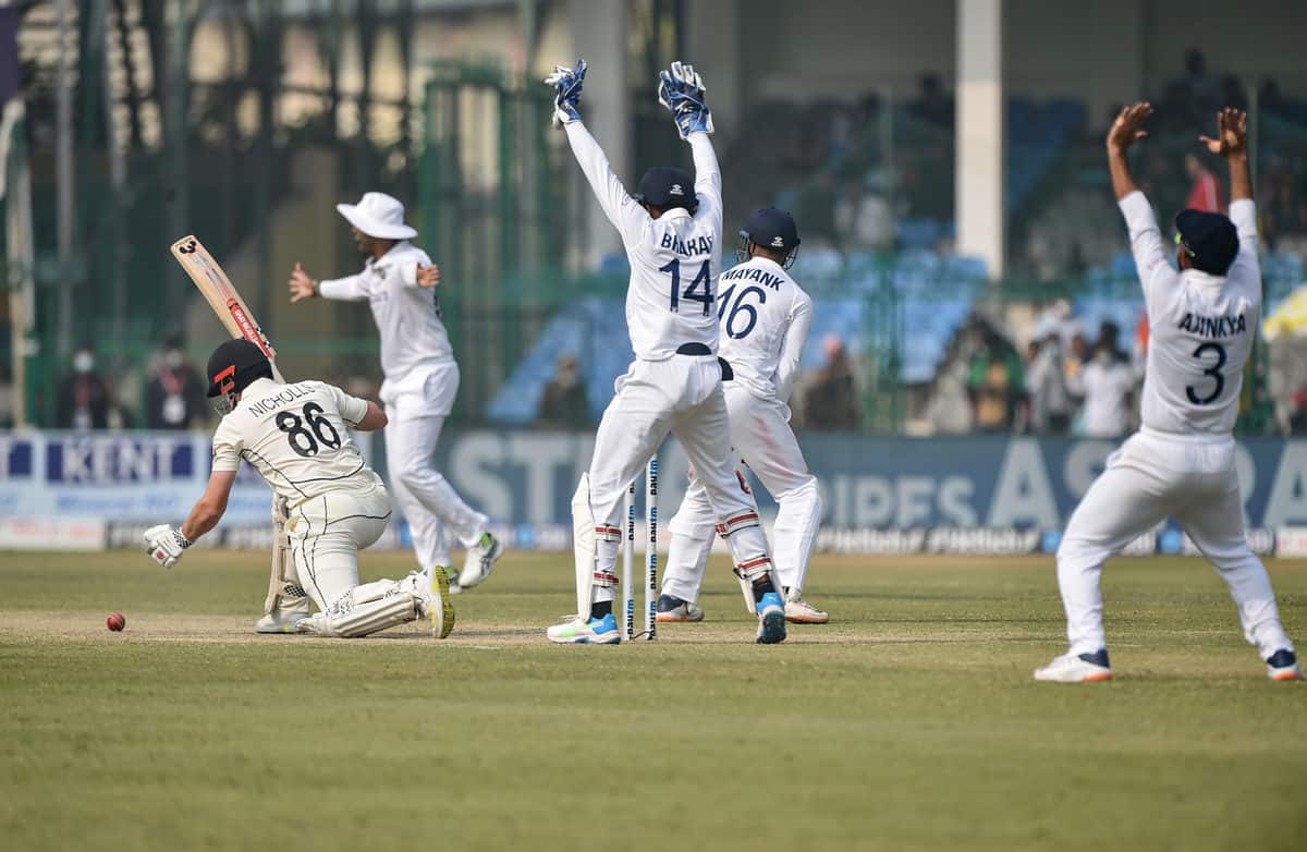 India vs New Zealand: 1st test cricket match
