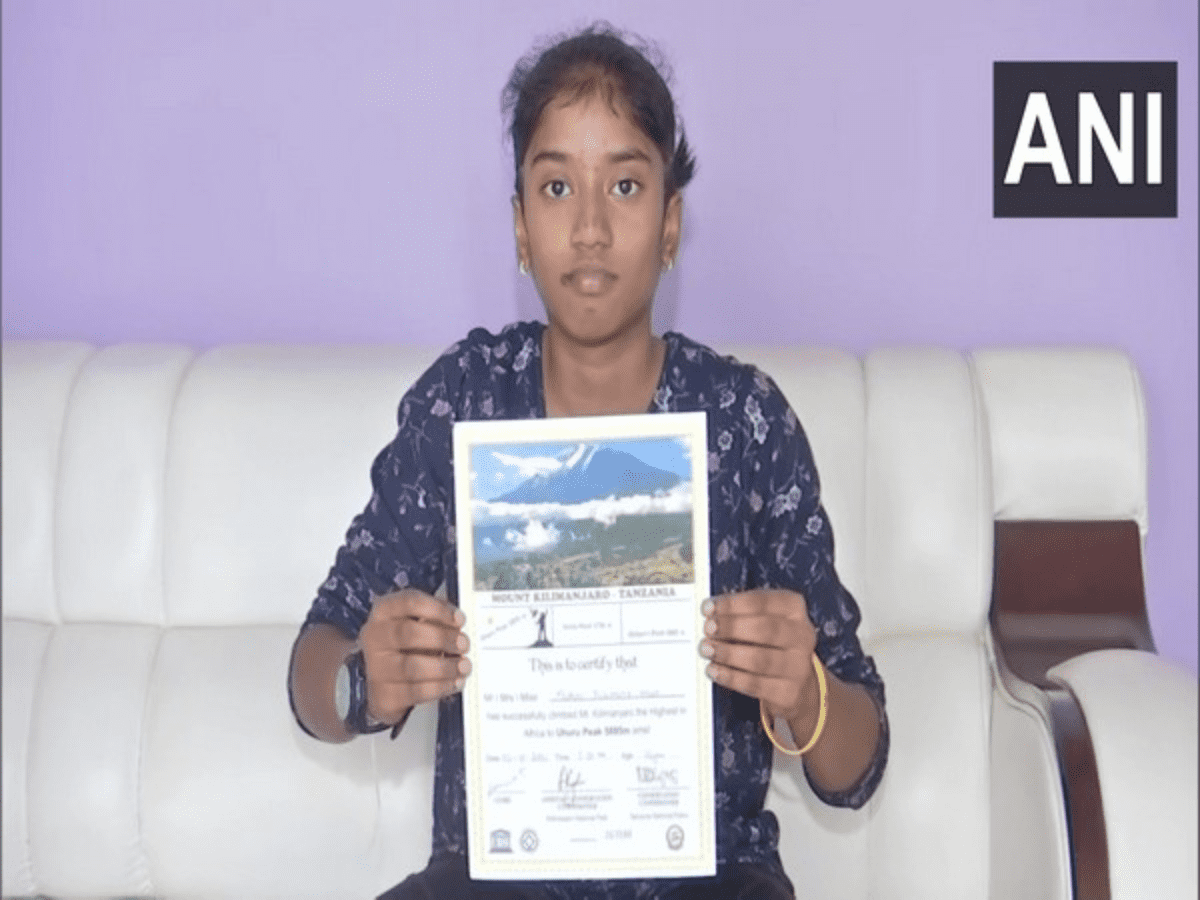 13-year-old girl from Hyderabad scales Mount Kilimanjaro