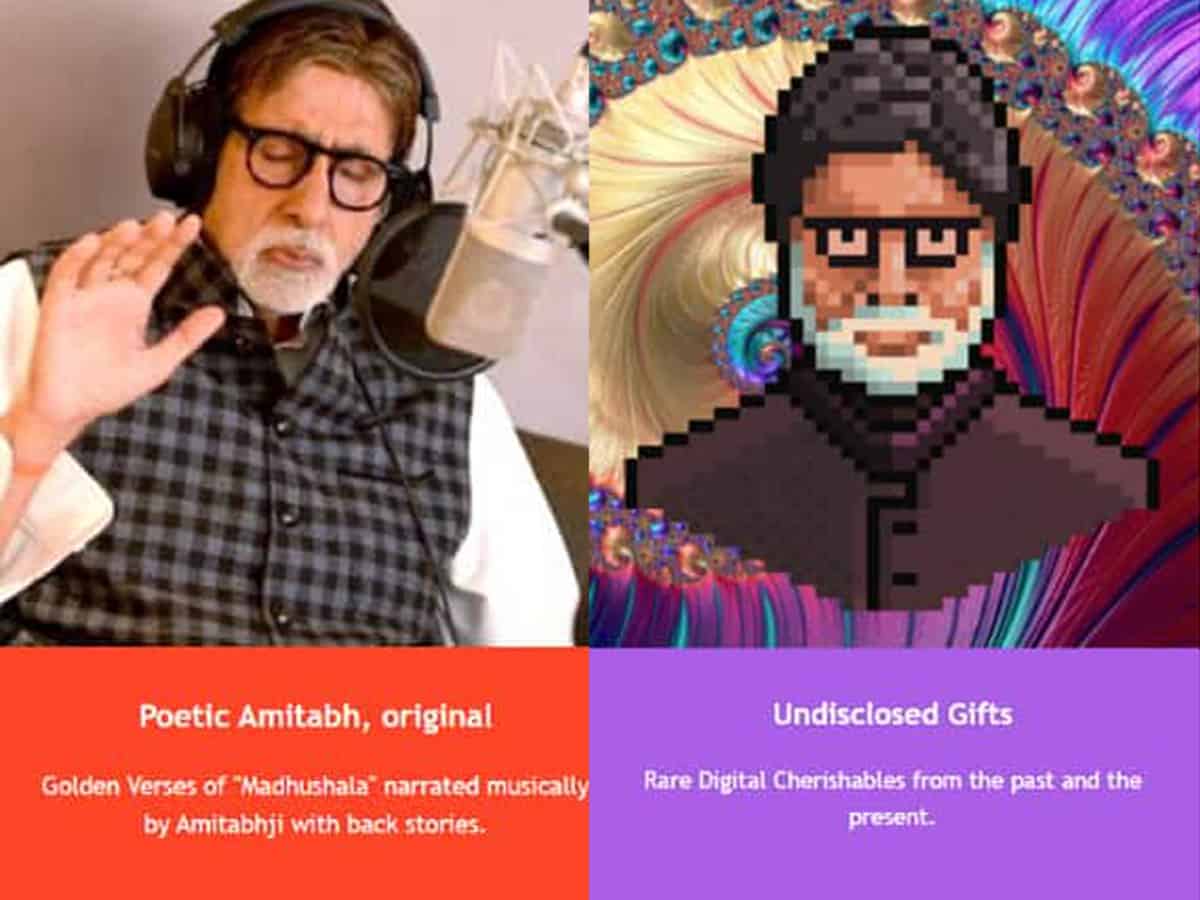 Big B's NFT collections reaches $5.20k on Day 1 of auction