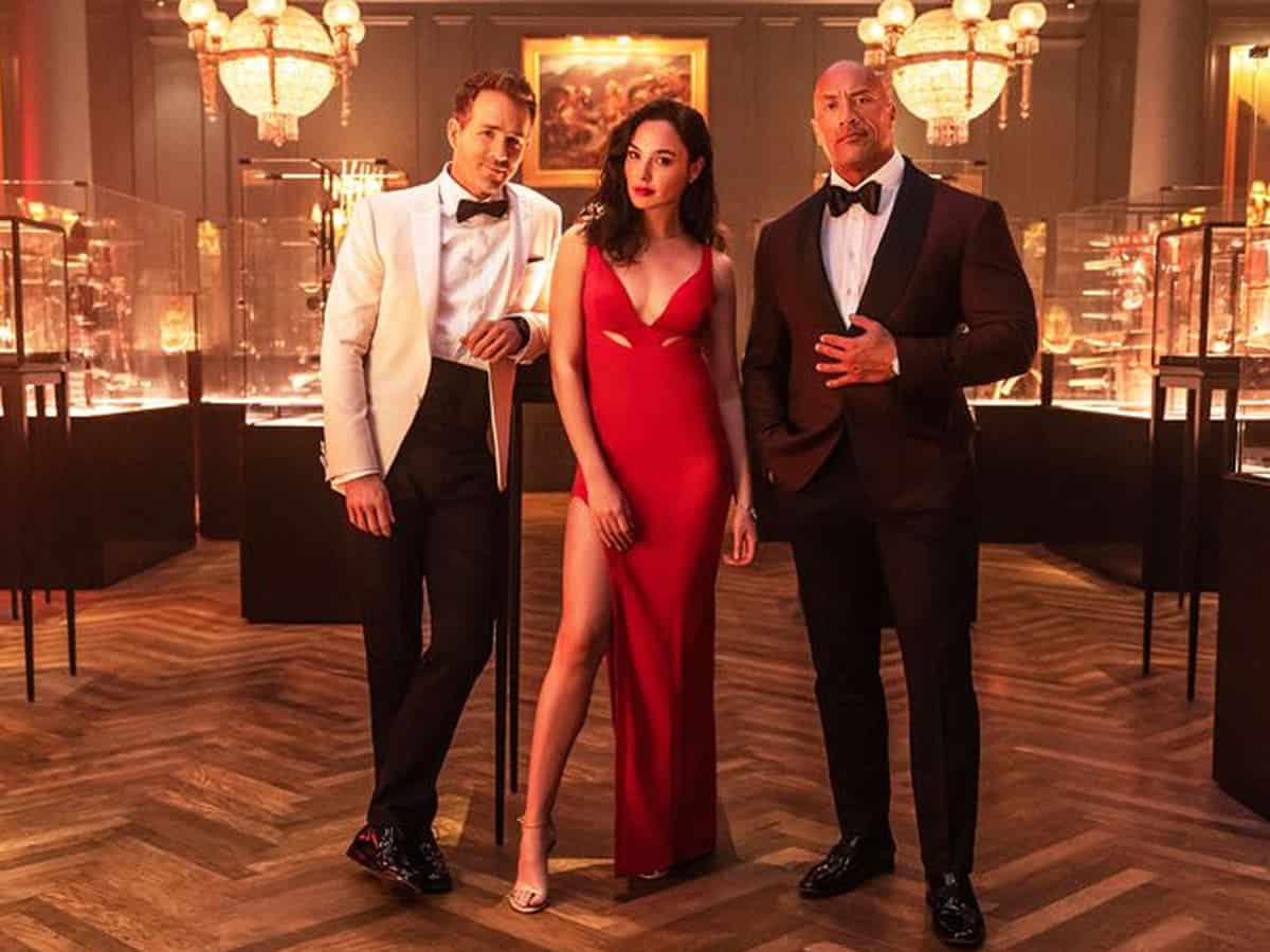 The Rock opens up about acting opposite Gal Gadot in 'Red Notice'