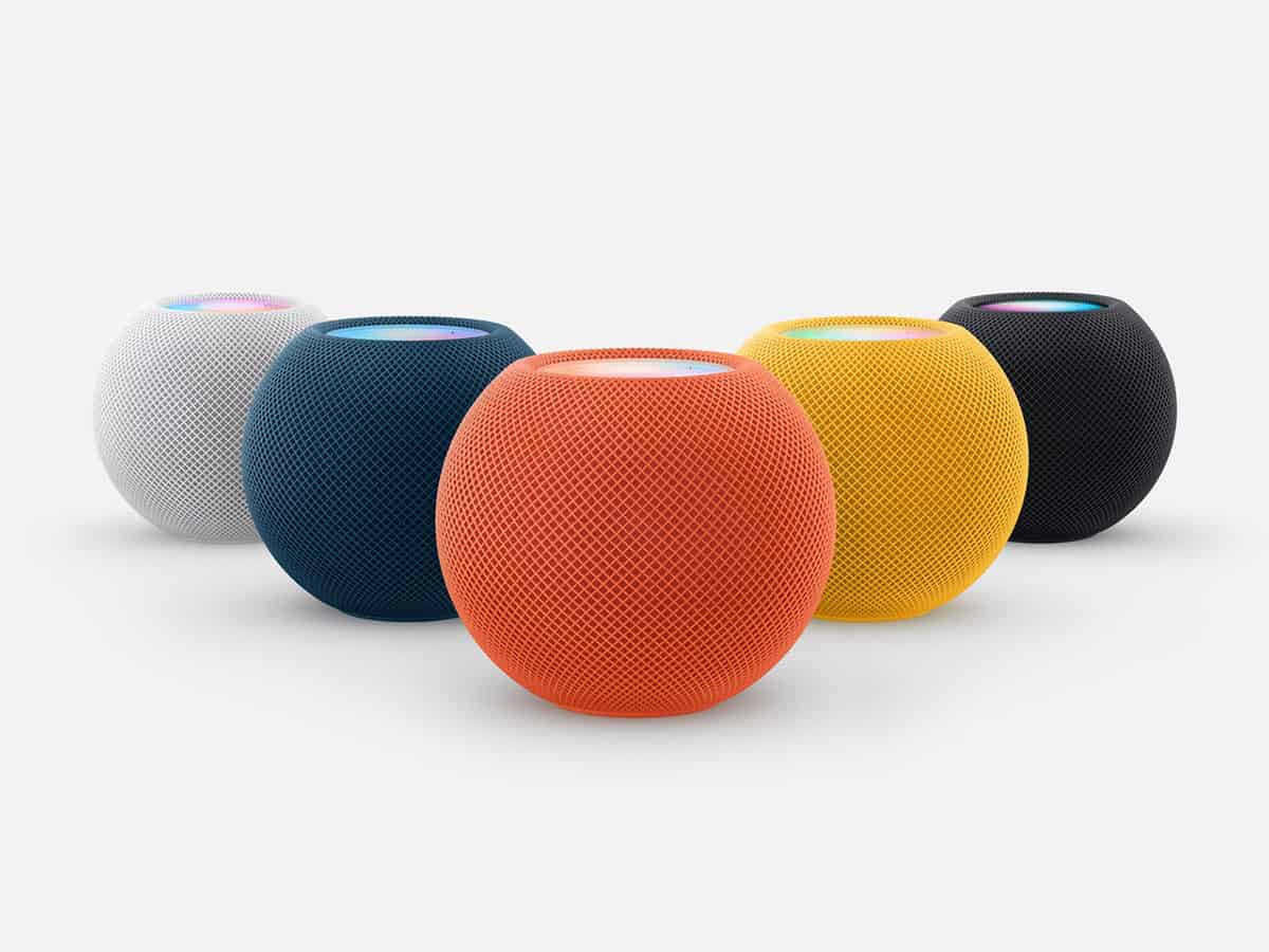 New Apple HomePod mini adds vibrant colours to music