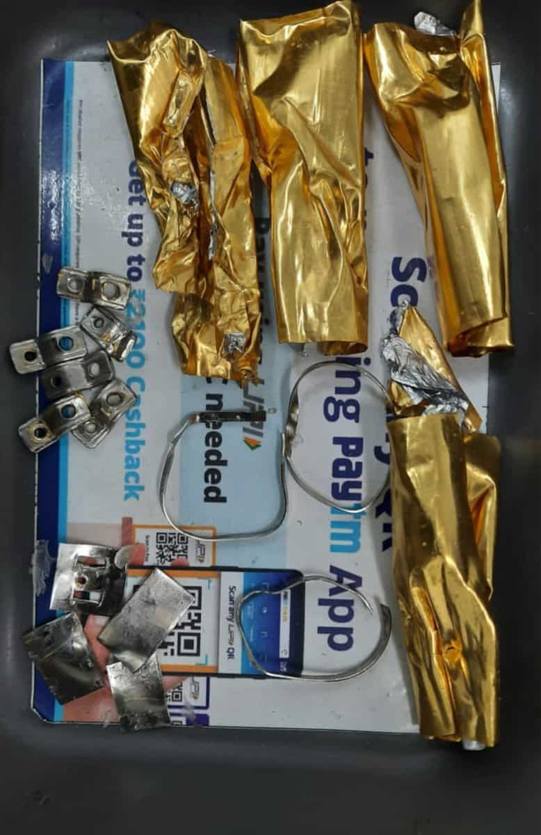 Man arrested at RGIA for smuggling gold in deodorant bottles