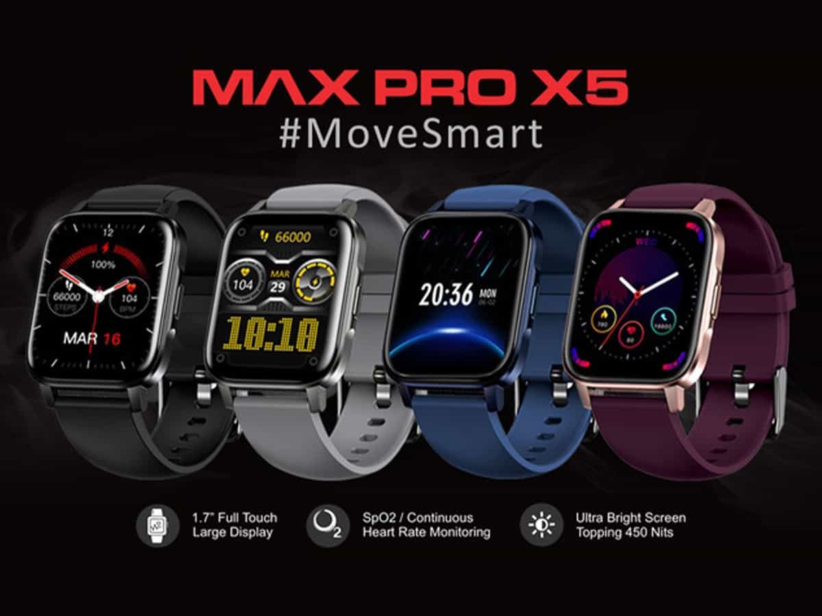 Maxima launches new smartwatch at Rs 2,999 in India