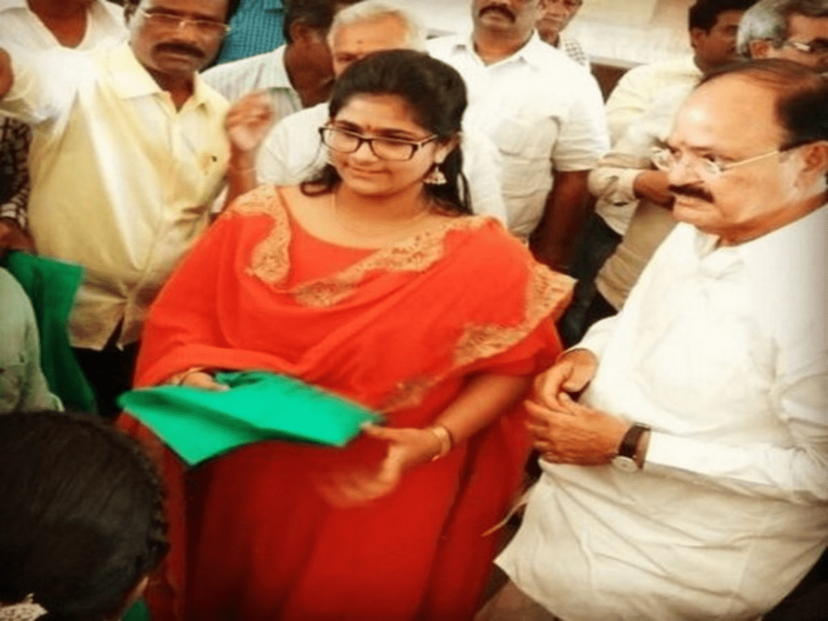 VP Naidu's granddaughter cuts wedding cost donates Rs 50L for kids treatment