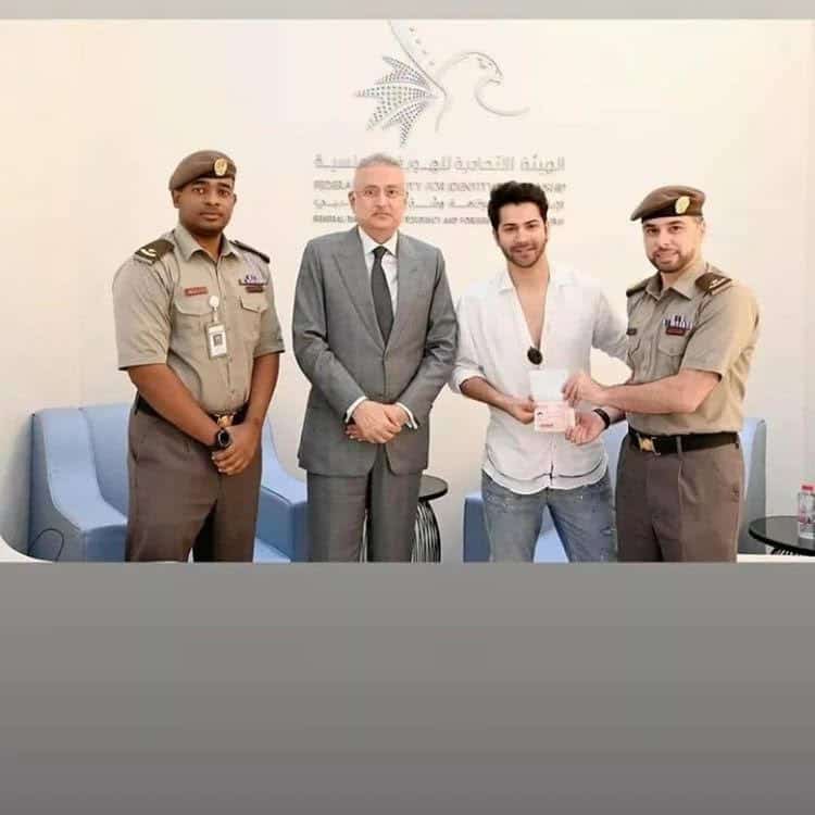 Varun Dhawan among 44k Dubai residents with UAE golden visa