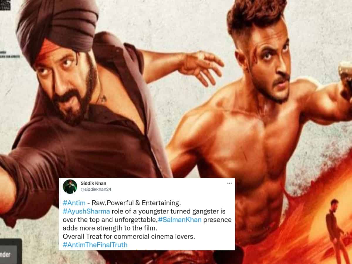 Salman Khan-starrer Antim Twitter review & public reaction