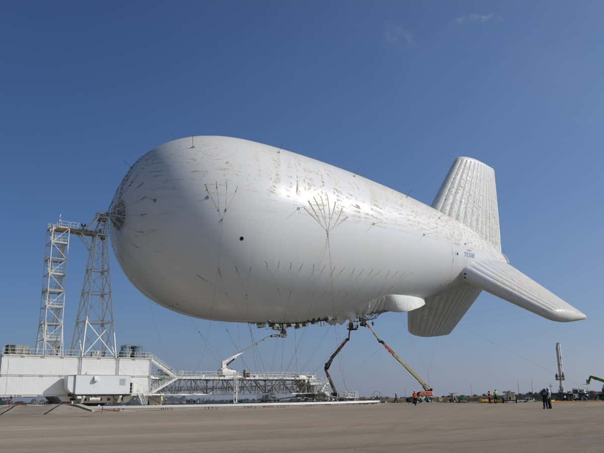 Israel tests massive inflatable missile detection system