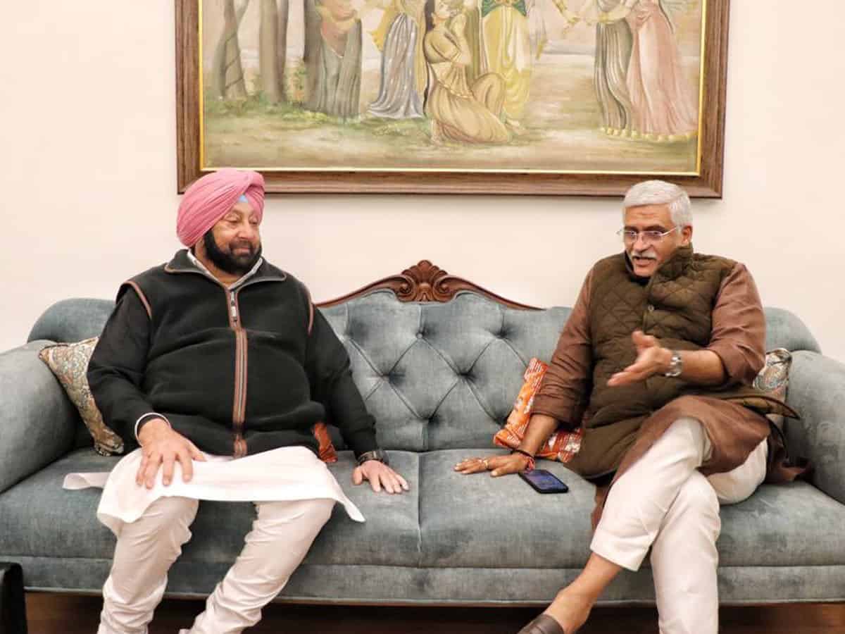 Amarinder announces party's alliance with BJP
