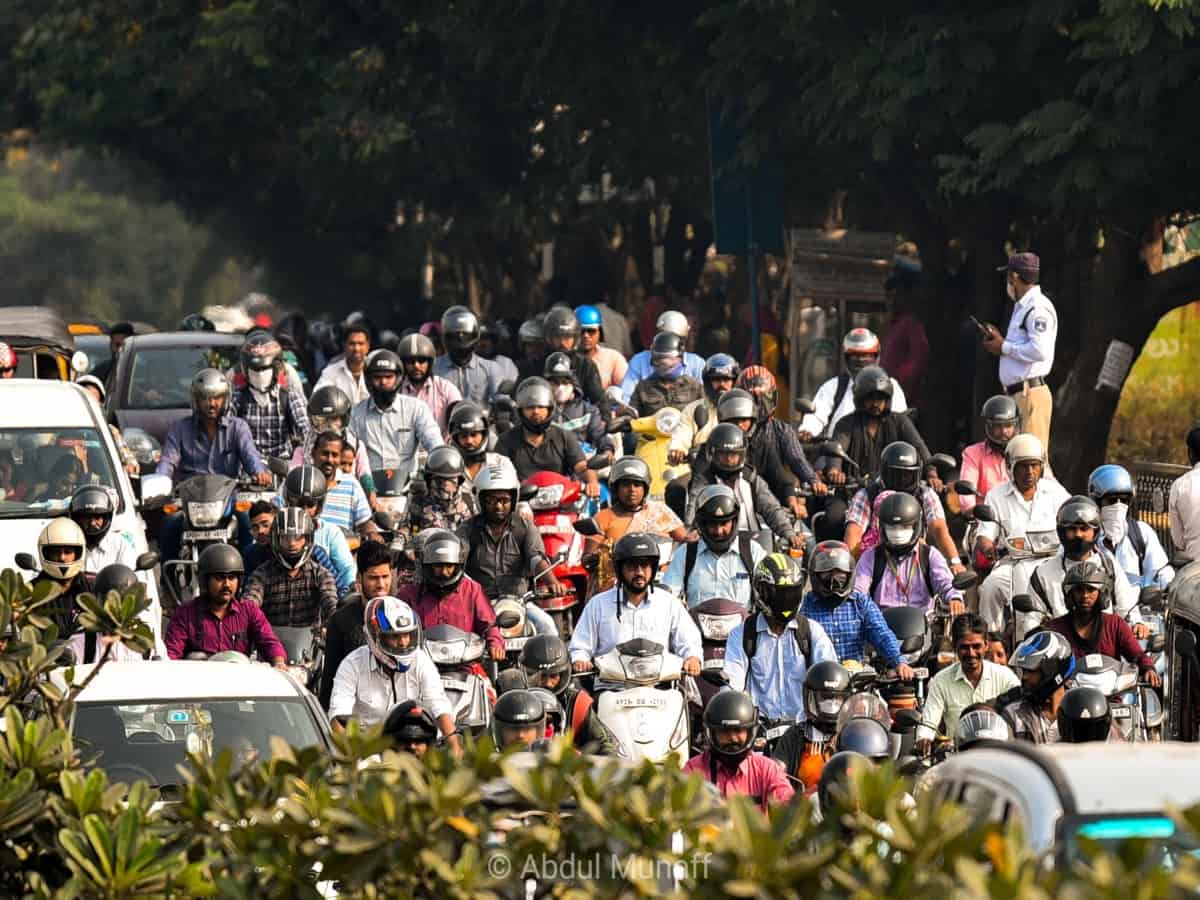 Helmets mandatory for pillion riders: Hyderabad Traffic Police