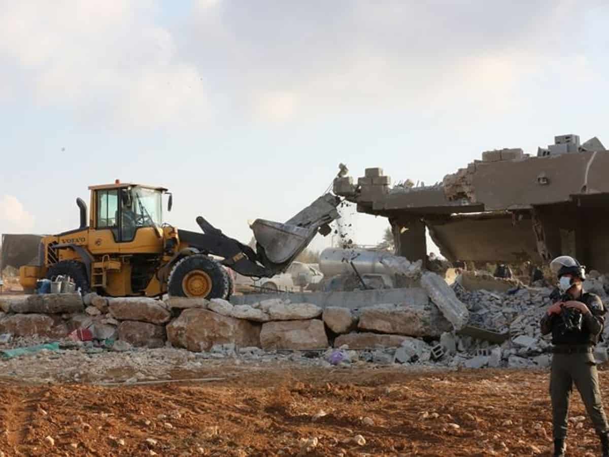 Israel demolishes Palestinian-residential house in West Bank