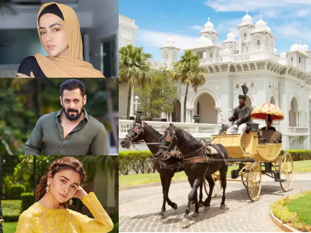 Salman to Sana: Celebs who are in awe of Falaknuma palace, Hyderabad