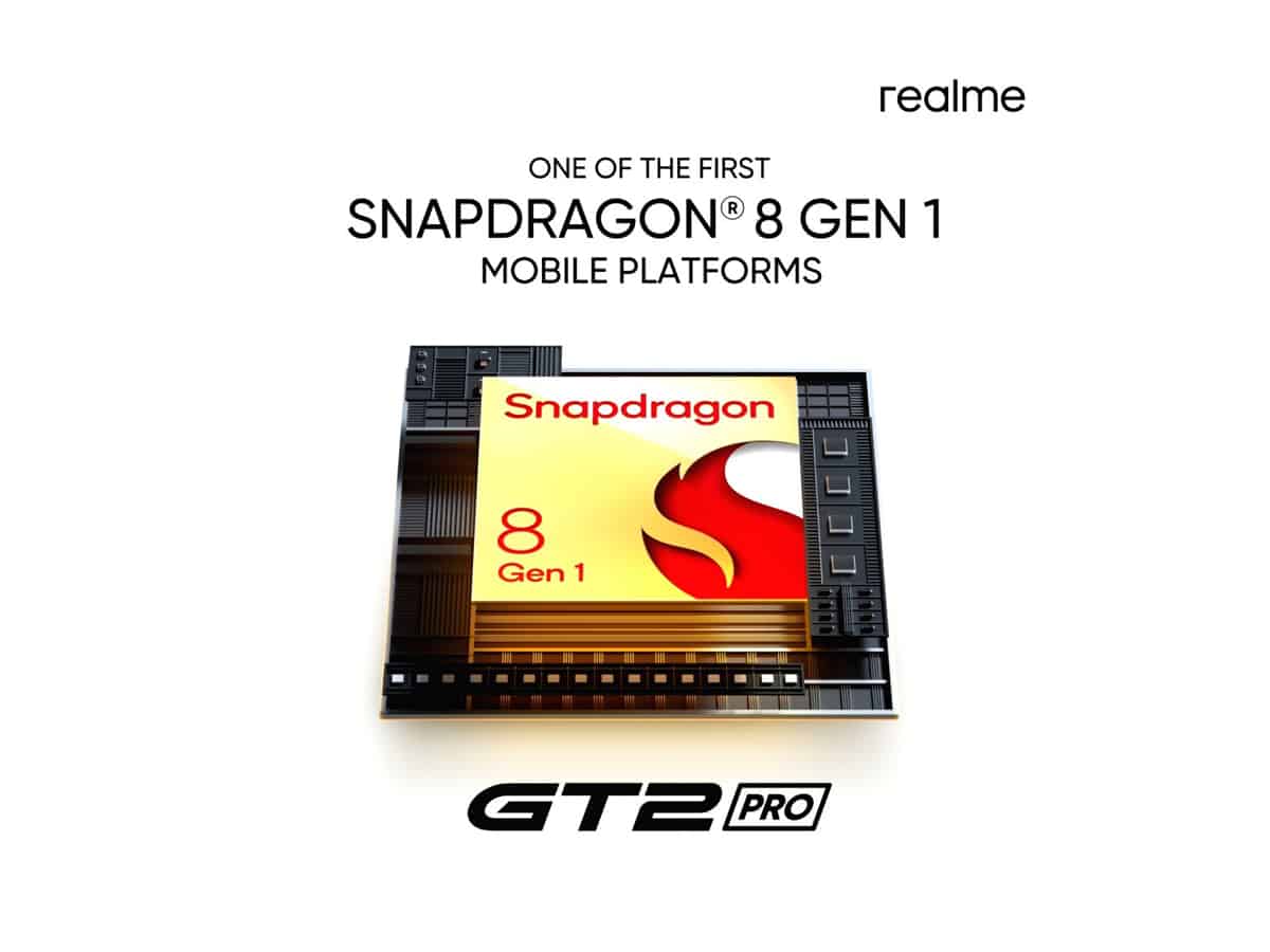 realme GT 2 Pro to be powered by Snapdragon 8 Gen 1 processor